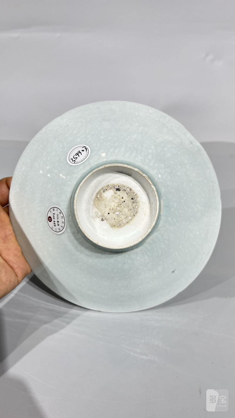 明 湖田刻花花口碗 - 图8